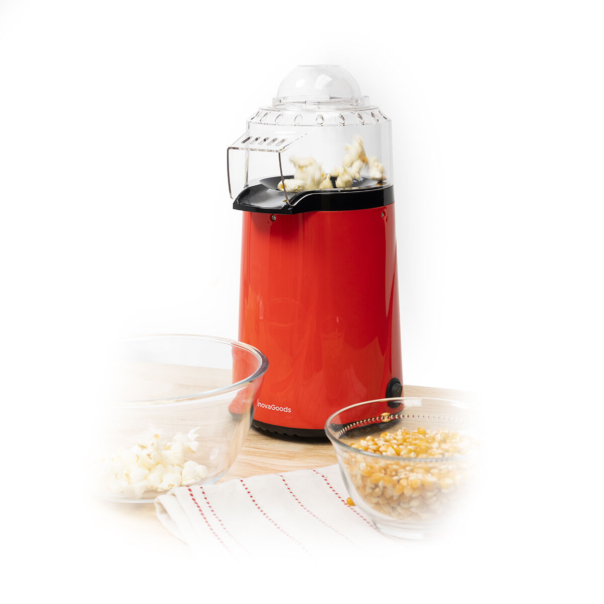 InnovaGoods Heißluft-Popcornmaschine 1200W Schwarz