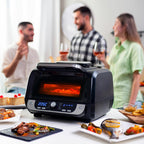 InnovaGoods Heißluftfritteuse mit Grill 12-in-1