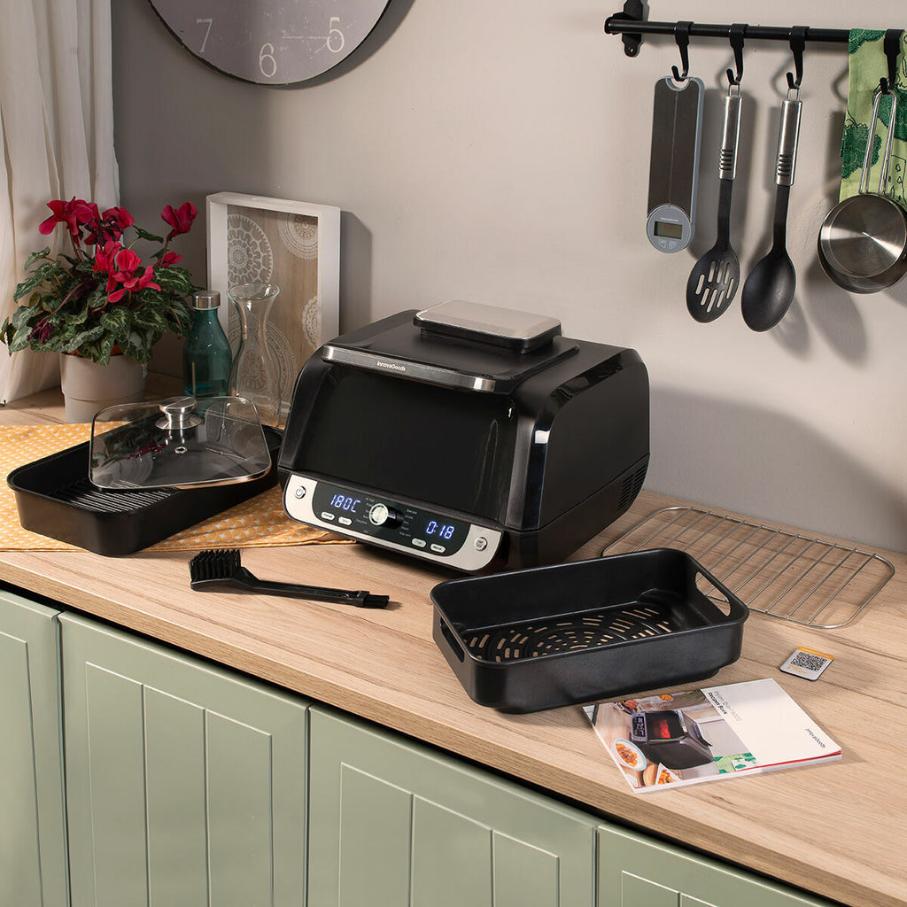 InnovaGoods Heißluftfritteuse mit Grill 12-in-1