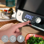 InnovaGoods Heißluftfritteuse mit Grill 12-in-1