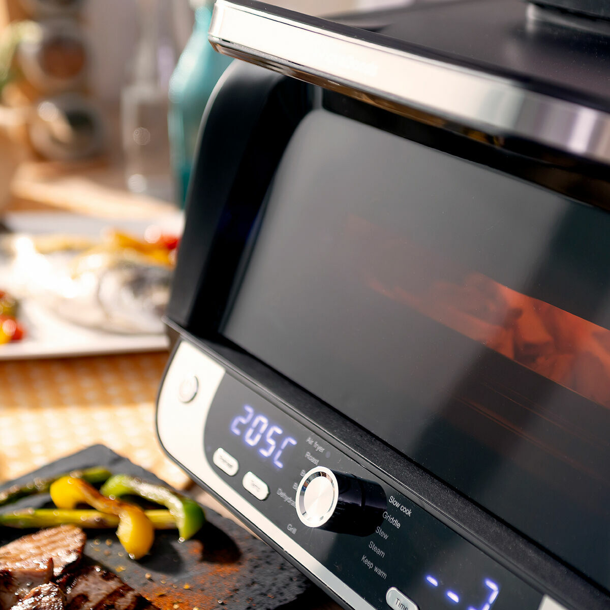 InnovaGoods Heißluftfritteuse mit Grill 12-in-1