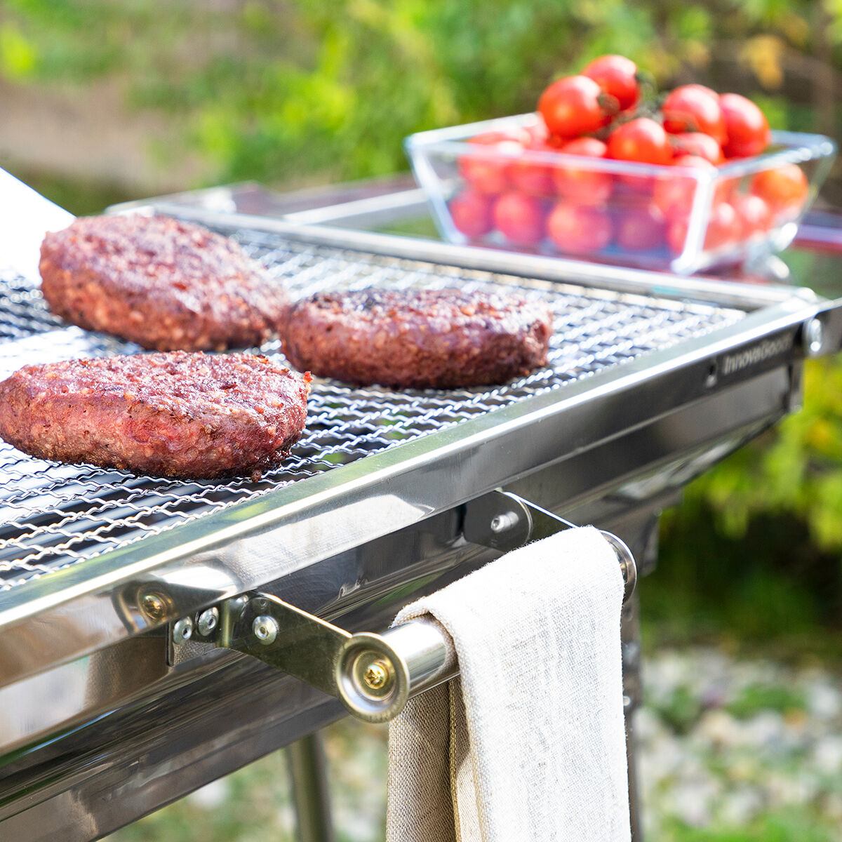 InnovaGoods Holzkohlegrill ExelQ – tragbar und klappbar