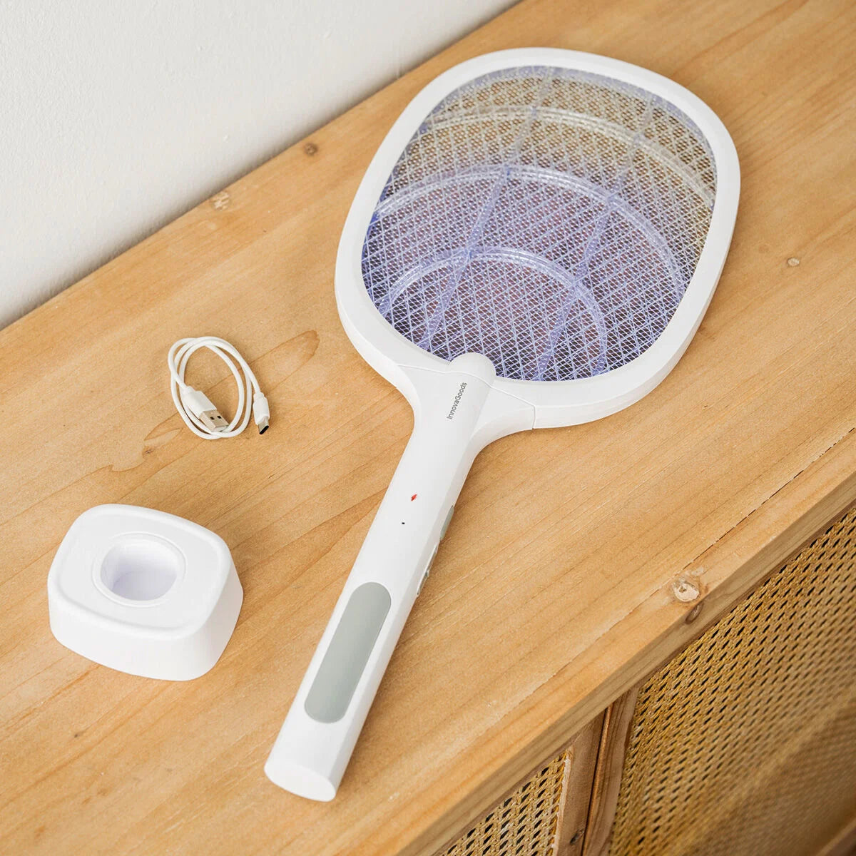 InnovaGoods Insektenvernichter Racket mit UV-Licht