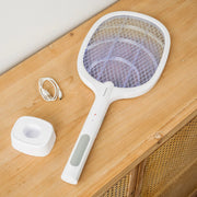 Elecfly 2-in-1 elektrische Fliegenklatsche mit UV-Licht