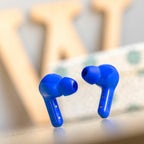 InnovaGoods Kabellose Kopfhörer Blue mit Ladebox