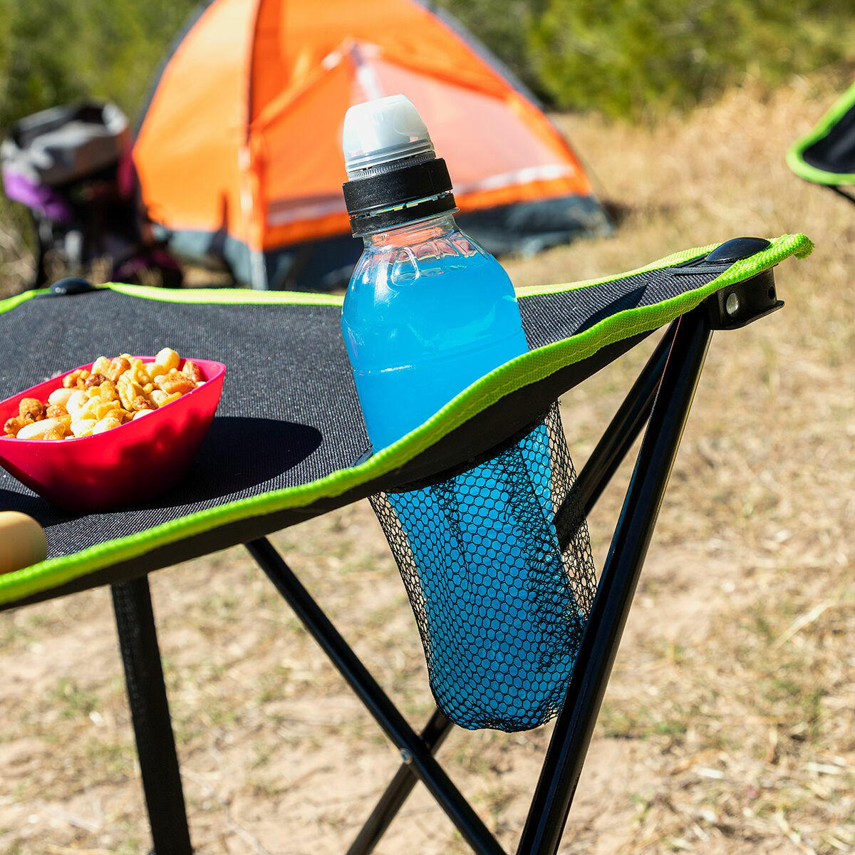 InnovaGoods Klappbarer Campingtisch aus Textil