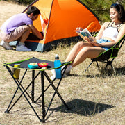 Klappbarer Campingtisch aus Textil mit Hülle Cafolby