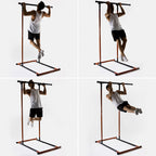 InnovaGoods Klimmzug- und Fitnessstation – Schwarz/Orange