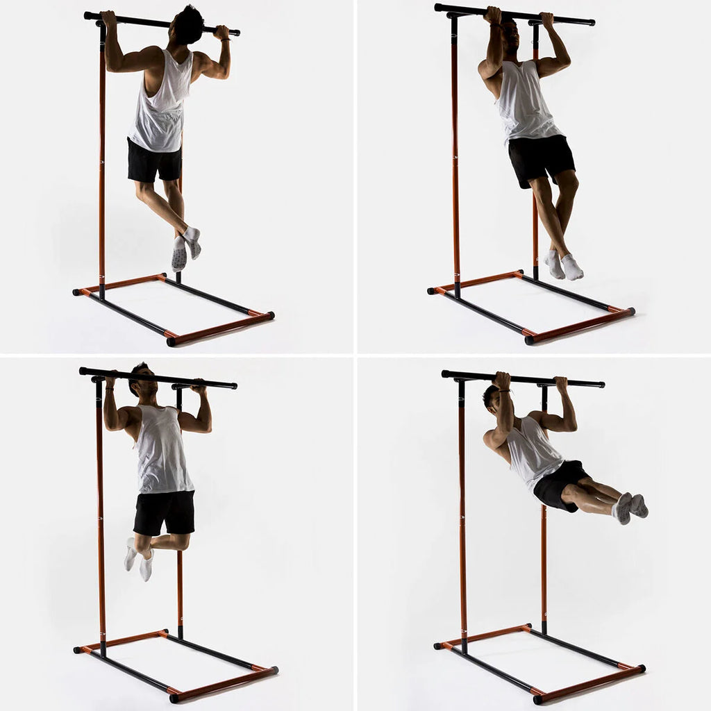 InnovaGoods Klimmzug- und Fitnessstation – Schwarz/Orange