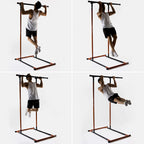 InnovaGoods Klimmzug- und Fitnessstation – Schwarz/Orange