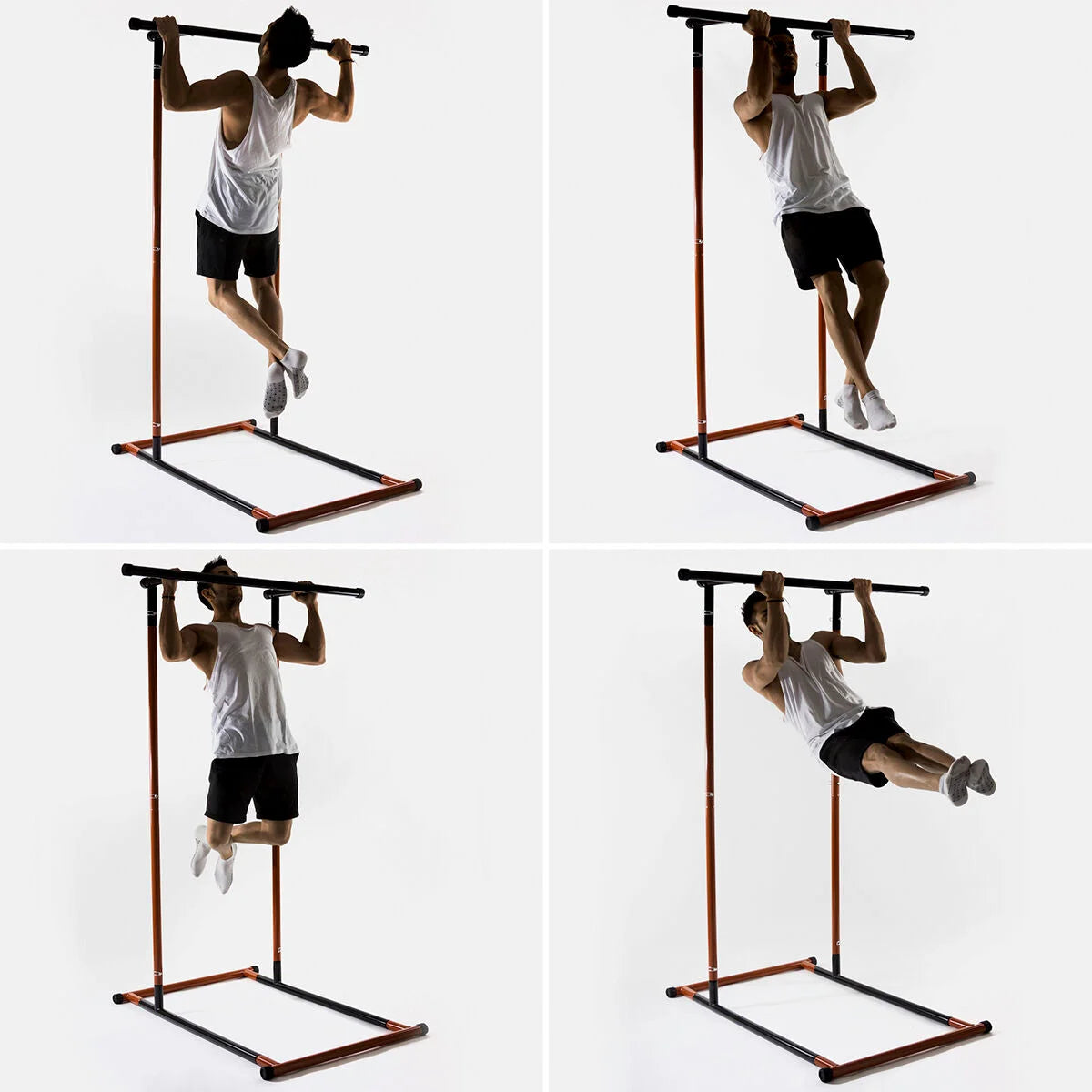 Klimmzug- und Fitnessstation mit Übungsanleitungen – Produktansicht 4