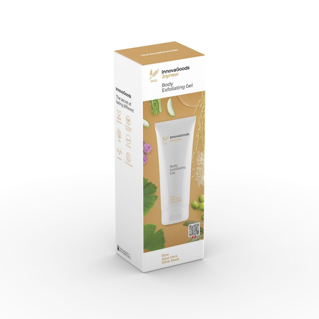 InnovaGoods Körperpeeling-Gel Rice Joynew 200 ml