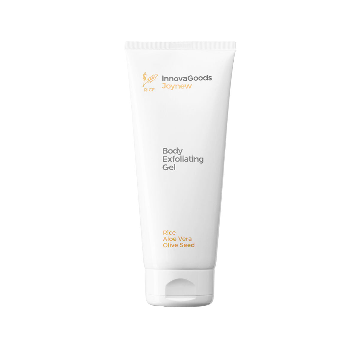 InnovaGoods Körperpeeling-Gel Rice Joynew 200 ml