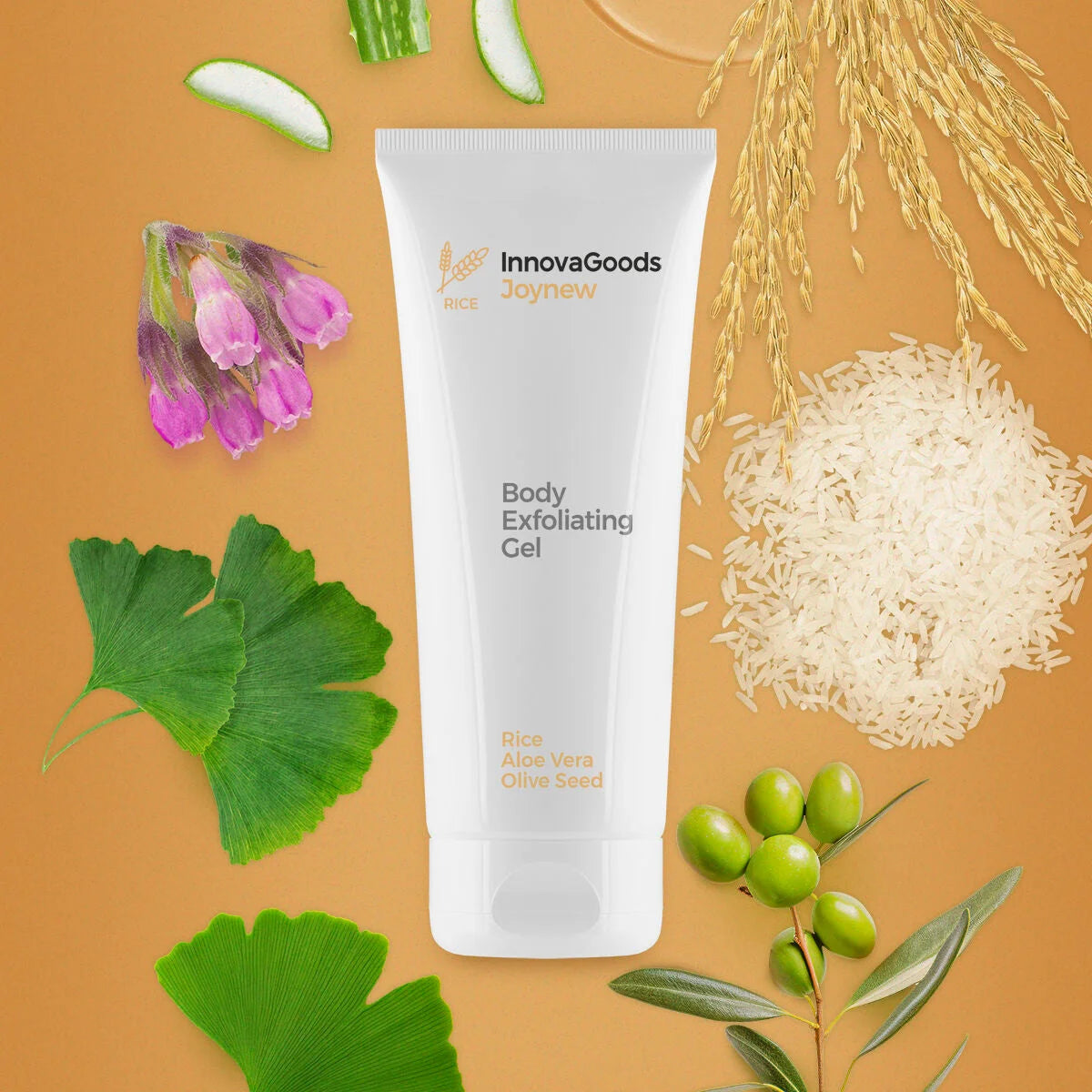 Körperpeeling-Gel Rice Joynew  200ml – Produktansicht 5