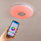 InnovaGoods LED-Deckenleuchte mit Lautsprecher