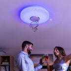 InnovaGoods LED-Deckenleuchte mit Lautsprecher
