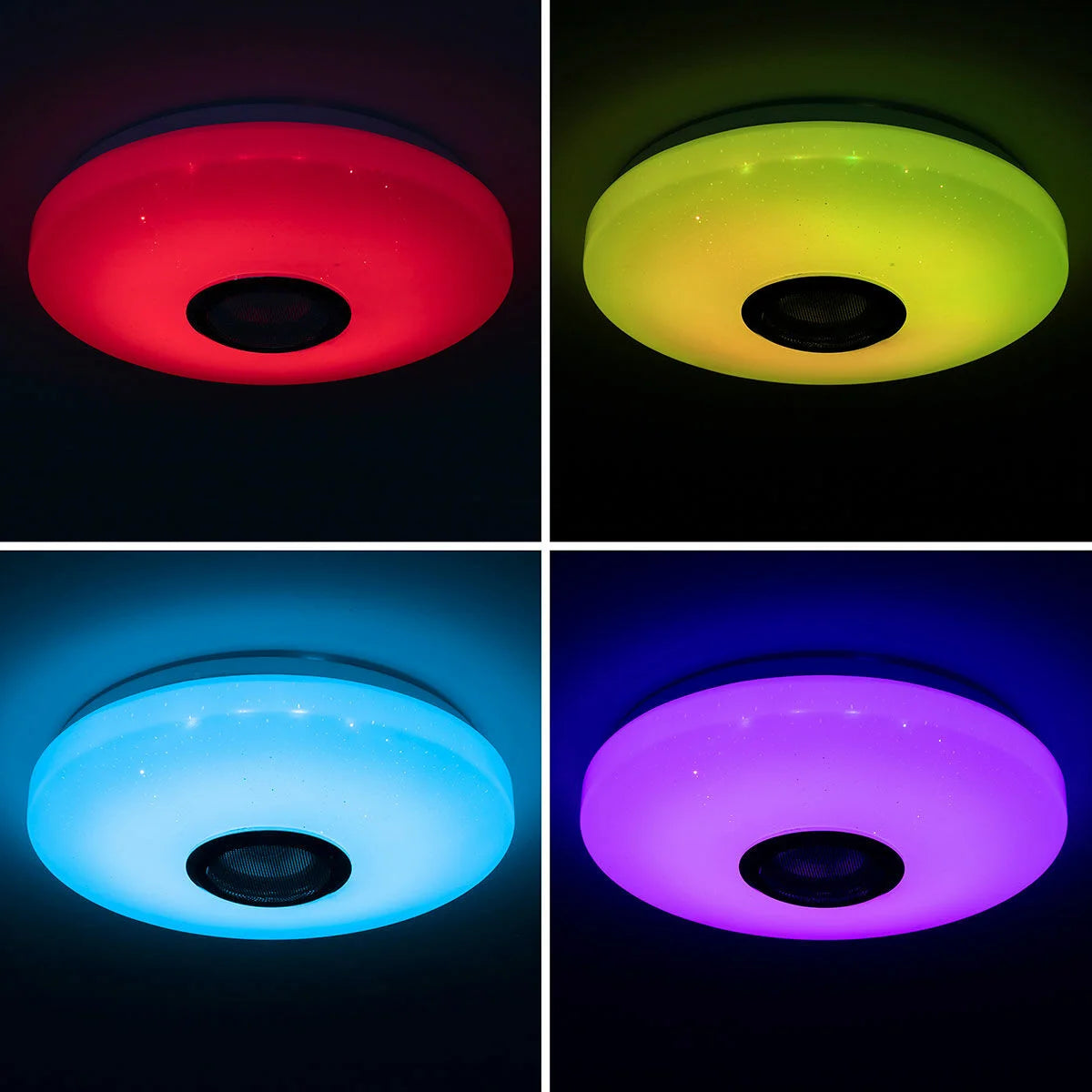 InnovaGoods LED-Deckenleuchte mit Lautsprecher