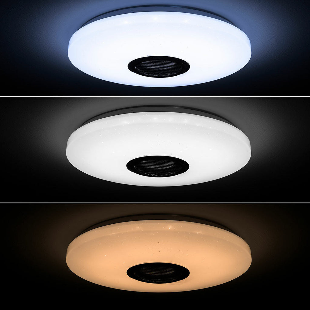 InnovaGoods LED-Deckenleuchte mit Lautsprecher
