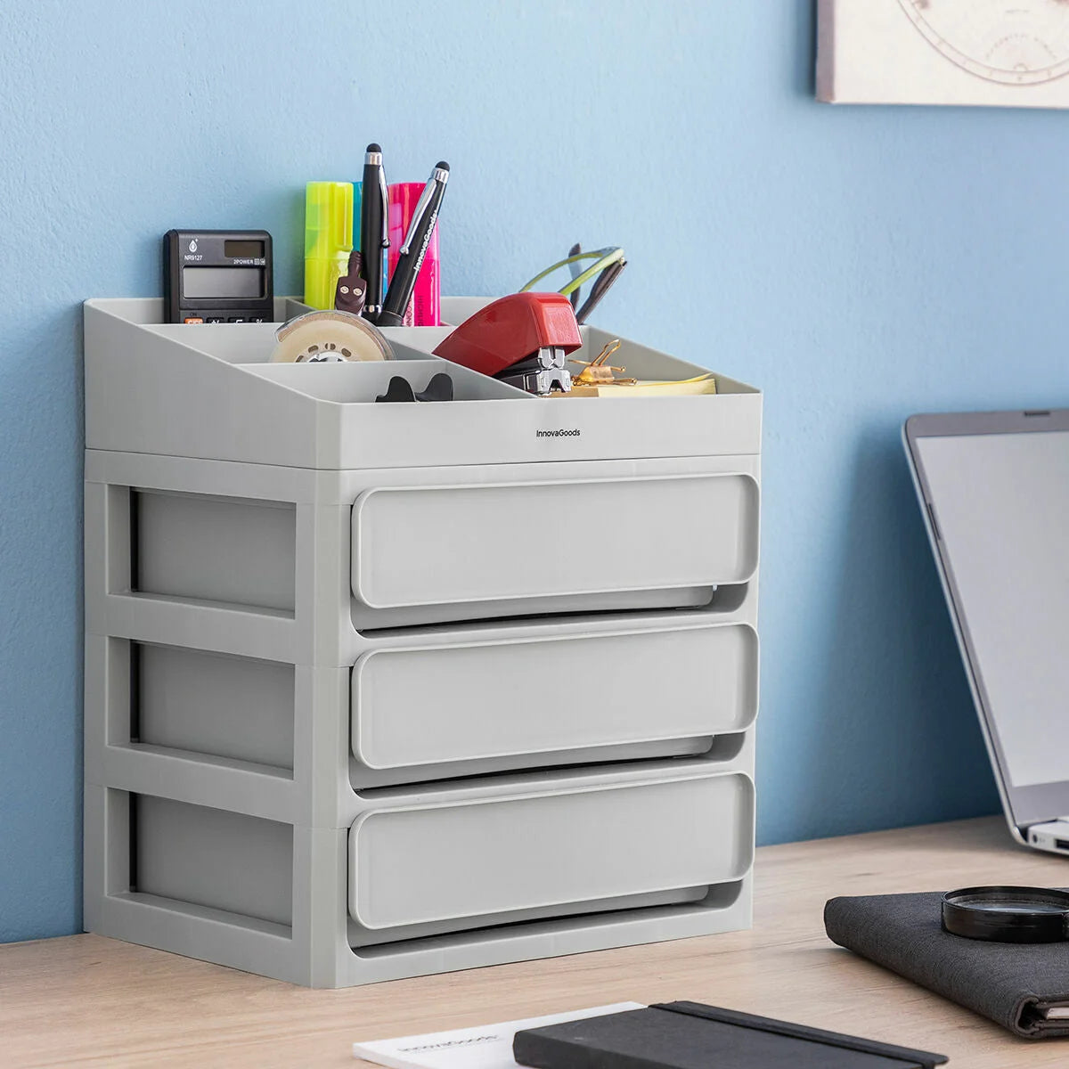 Makeser Make-up-Organizer mit 3 Schubladen – Produktansicht 4