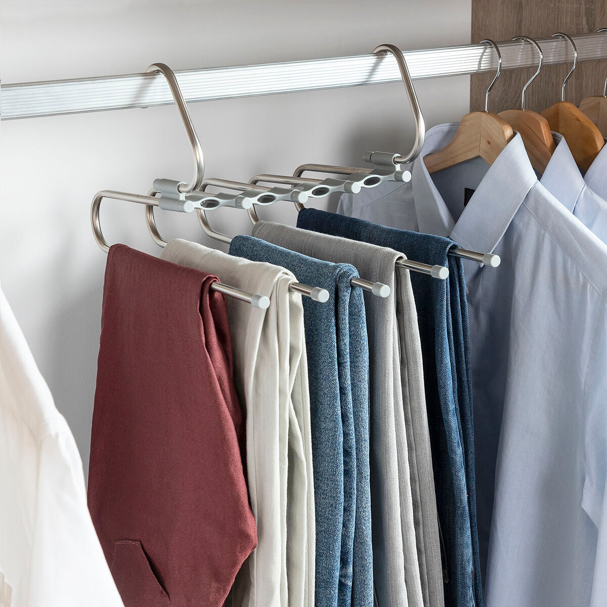 InnovaGoods Mehrfachbügel 5-in-1 für Hosen