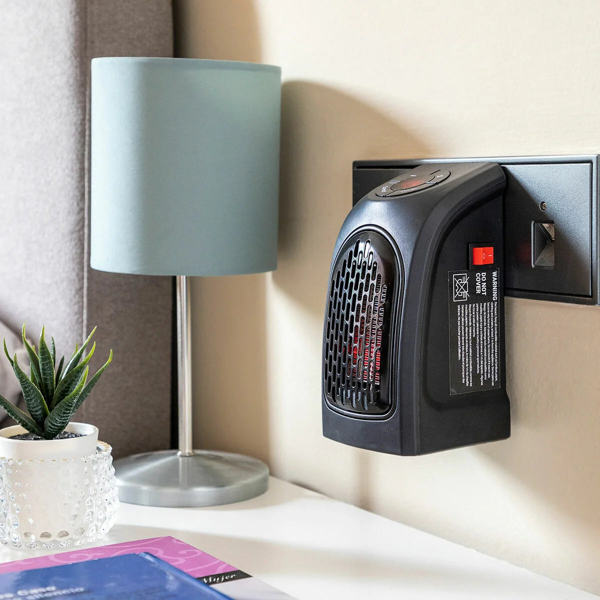 Heatpod Mini-Steckdosenheizung mit Timer, 400 W – Produktansicht 5