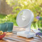 InnovaGoods Mini-Schreibtischventilator wiederaufladbar