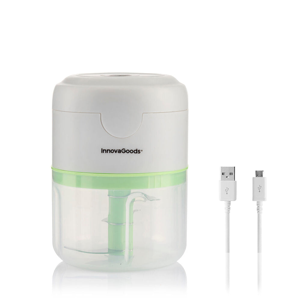 InnovaGoods Mini-Zerkleinerer 250 ml tragbar elektrisch
