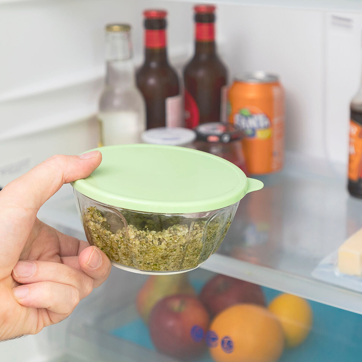 InnovaGoods Mini-Zerkleinerer mit Seilzug