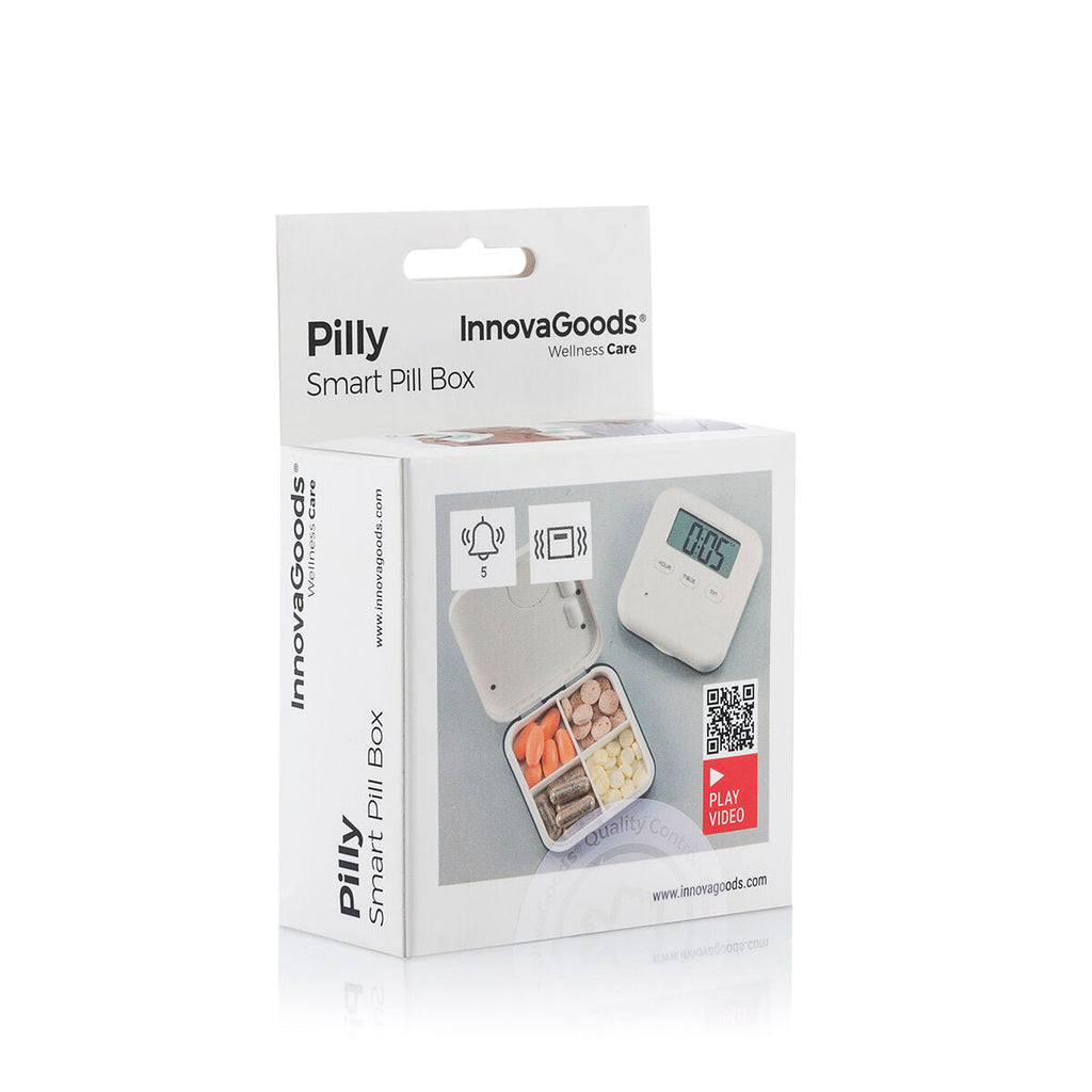 InnovaGoods Pillendose – Elektronisch Intelligent Kompakt