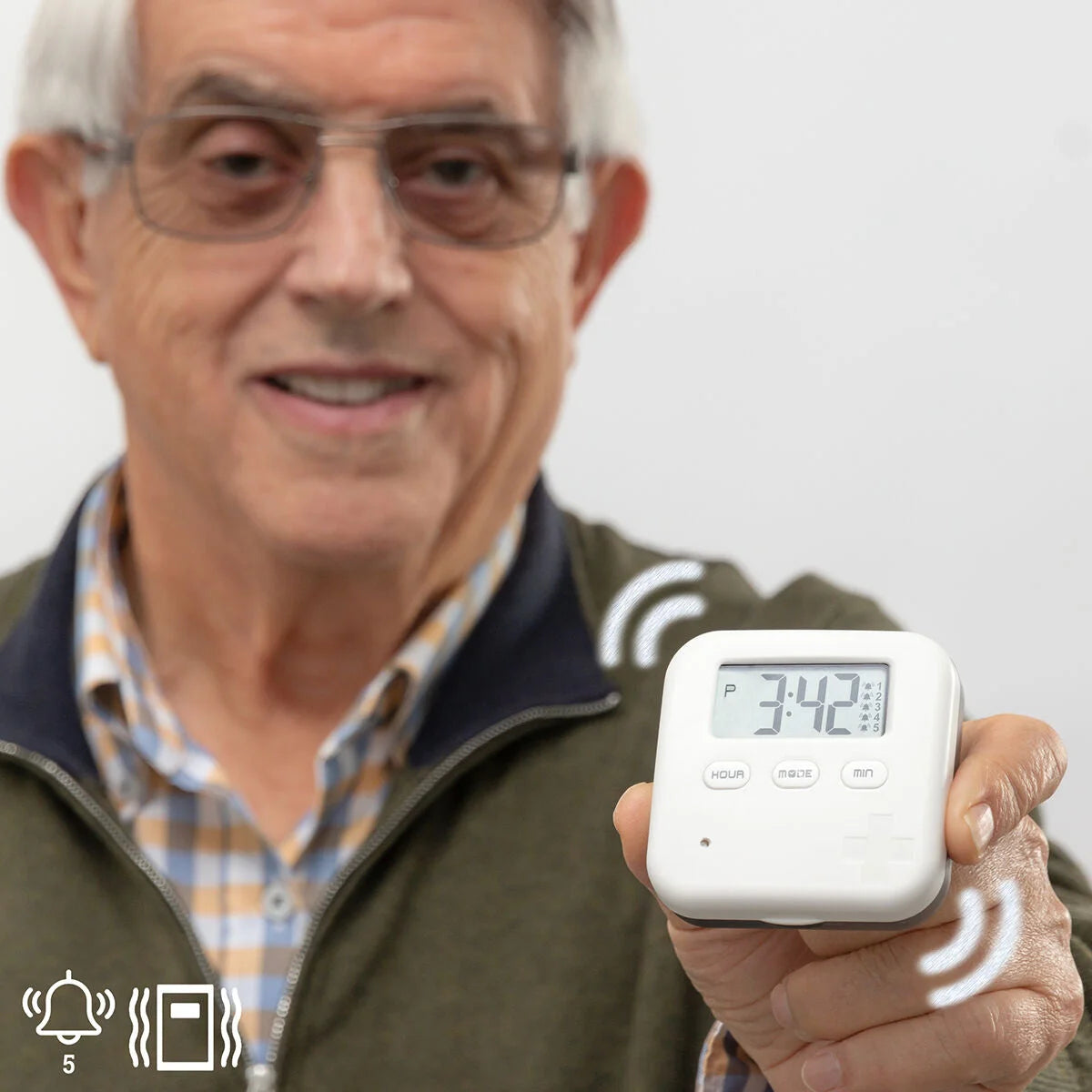 InnovaGoods Pillendose – Elektronisch Intelligent Kompakt