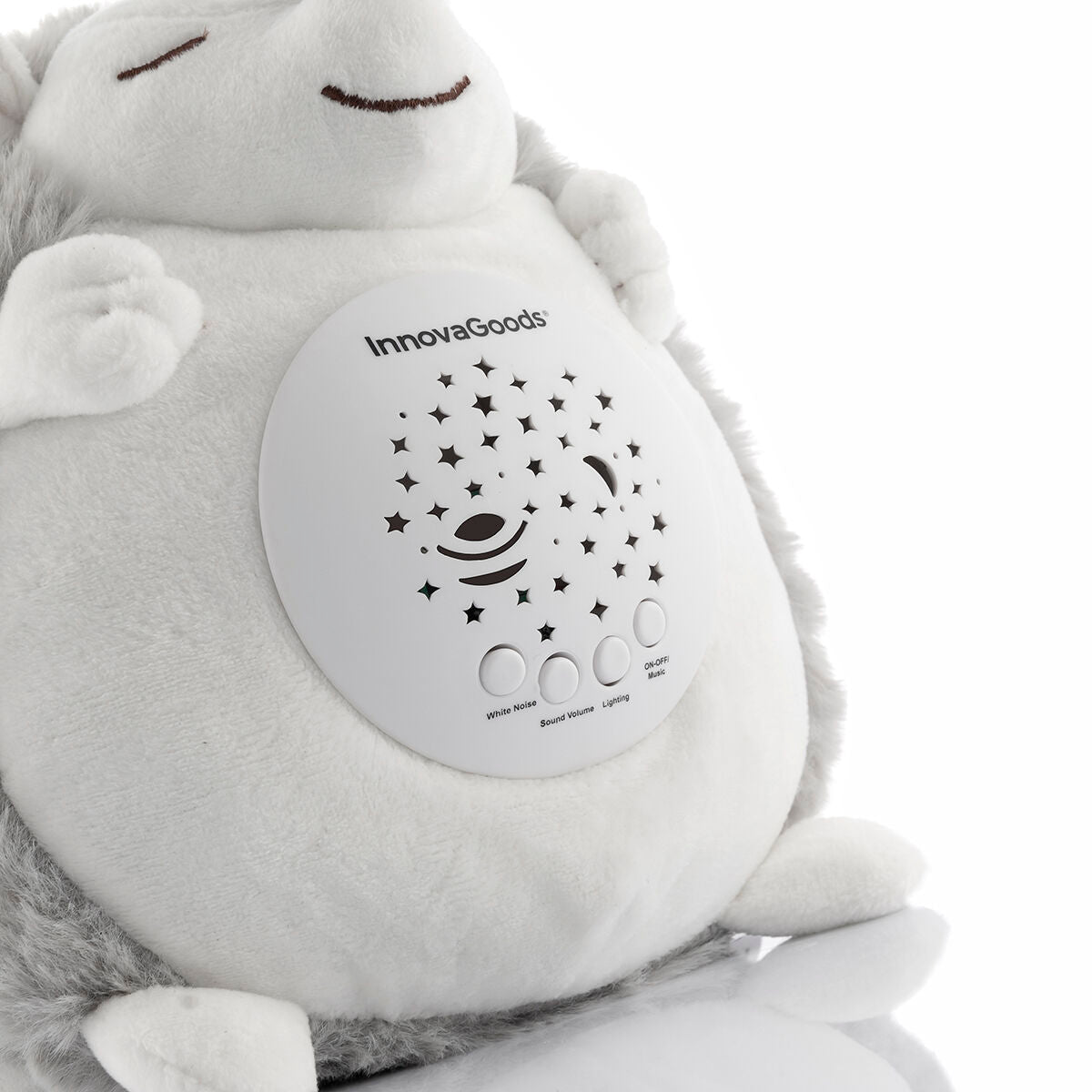 InnovaGoods Plüsch-Igel Mit Weißem Rauschen Für Kinder
