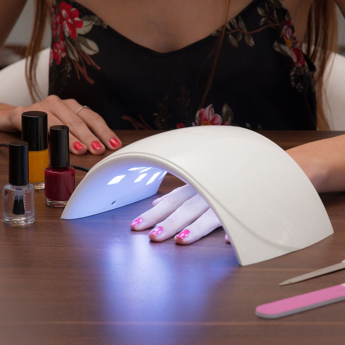 InnovaGoods Professionelle LED-UV-Nagellampe – Ergonomisch