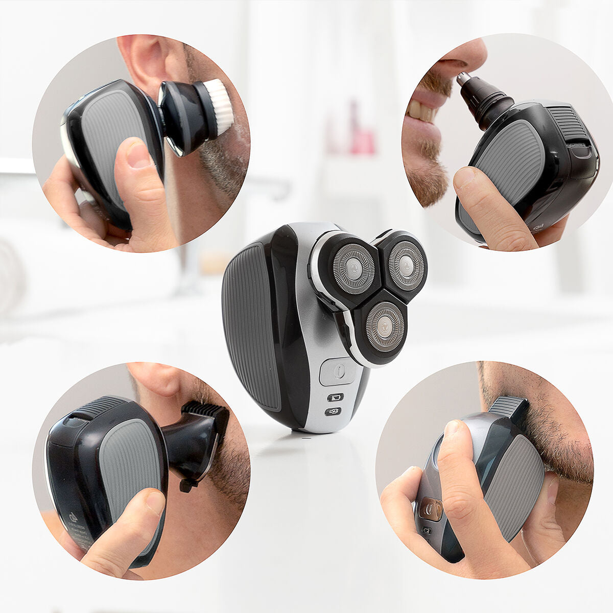 InnovaGoods Rasierapparat 5 in 1 für Herren