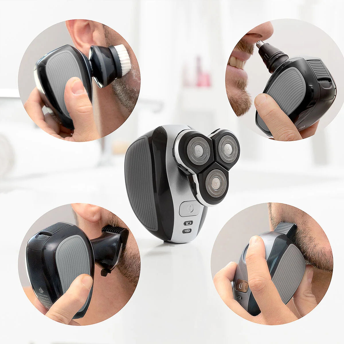 InnovaGoods Rasierapparat 5 in 1 für Herren