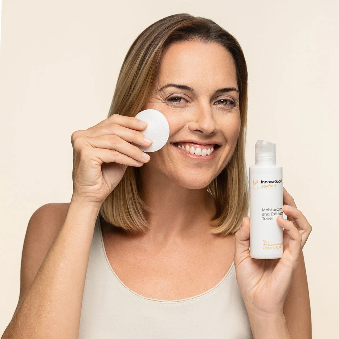 Feuchtigkeitsspendendes Gesichtswasser mit Peeling-Effekt Rice Joyfresh  150ml – Detailansicht 1