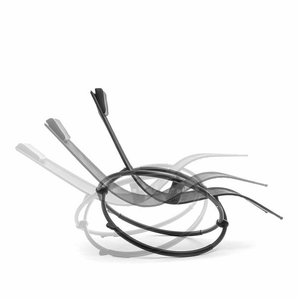 InnovaGoods Schaukelstuhl Orbital klappbar für Garten - Home & Wohnen