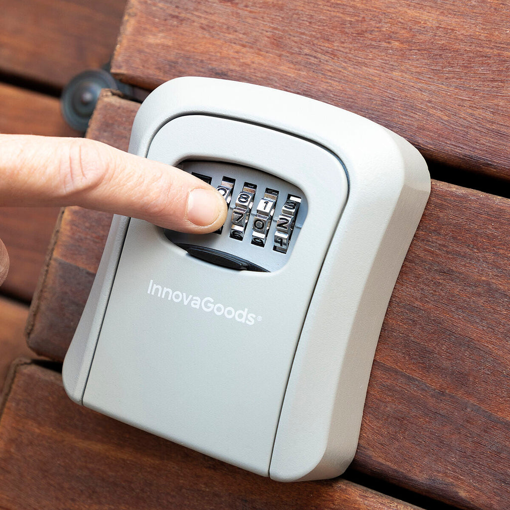InnovaGoods Schlüsseltresor Multifunktional Grau