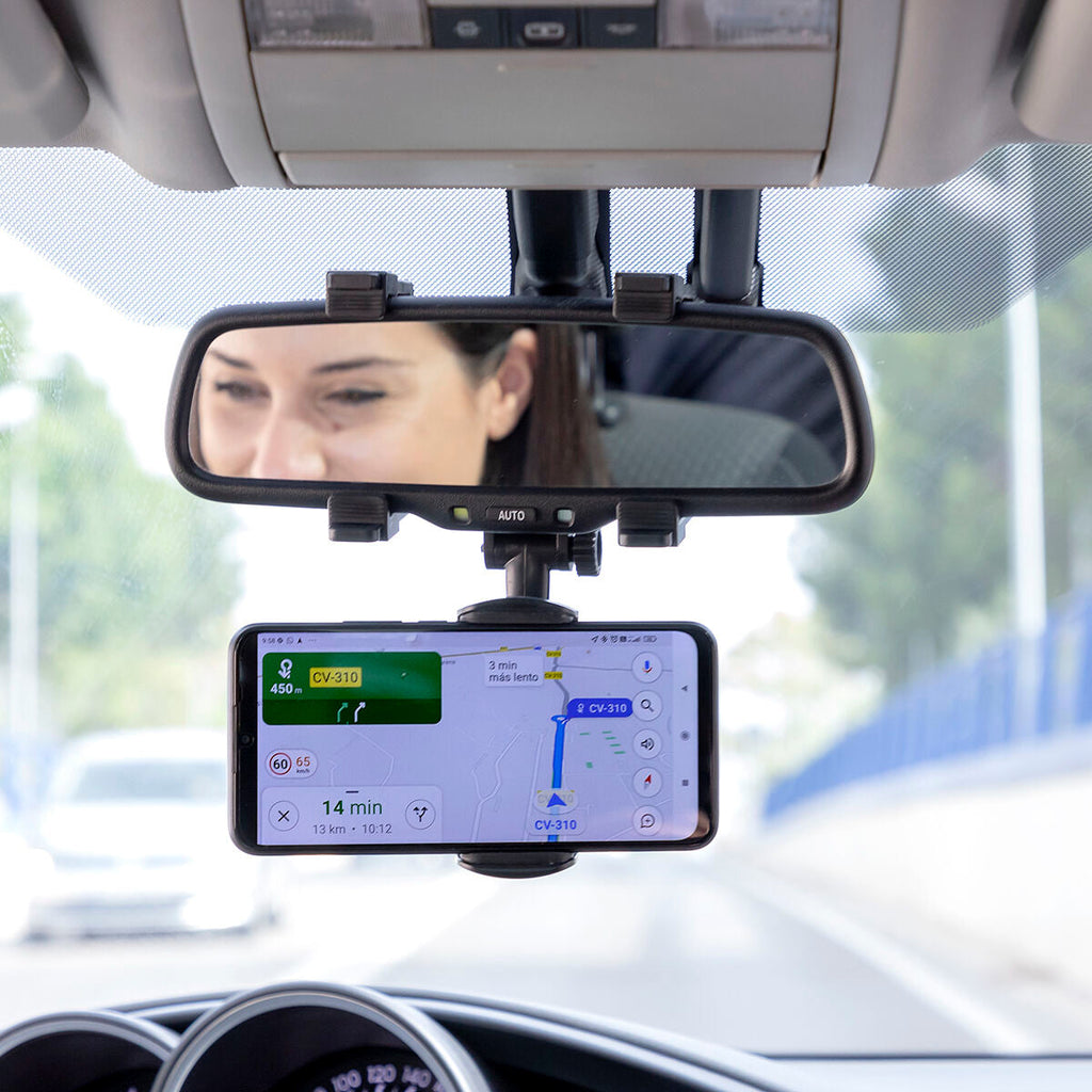 InnovaGoods Smartphone-Halter für Rückspiegel