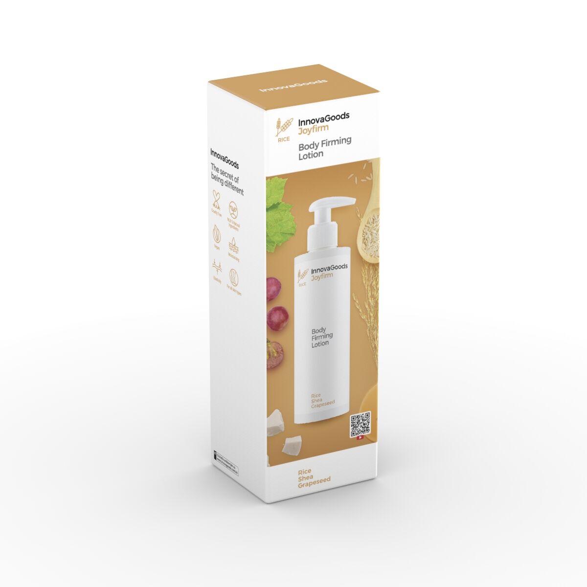 InnovaGoods Straffende Körperlotion Rice Joyfirm 250 ml