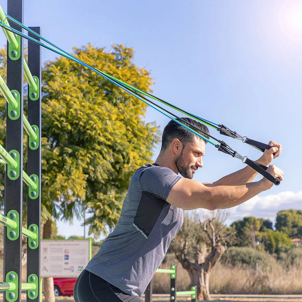 InnovaGoods Stretchbänder Set mit Übungsanleitung