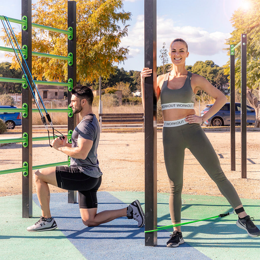 InnovaGoods Stretchbänder Set mit Übungsanleitung