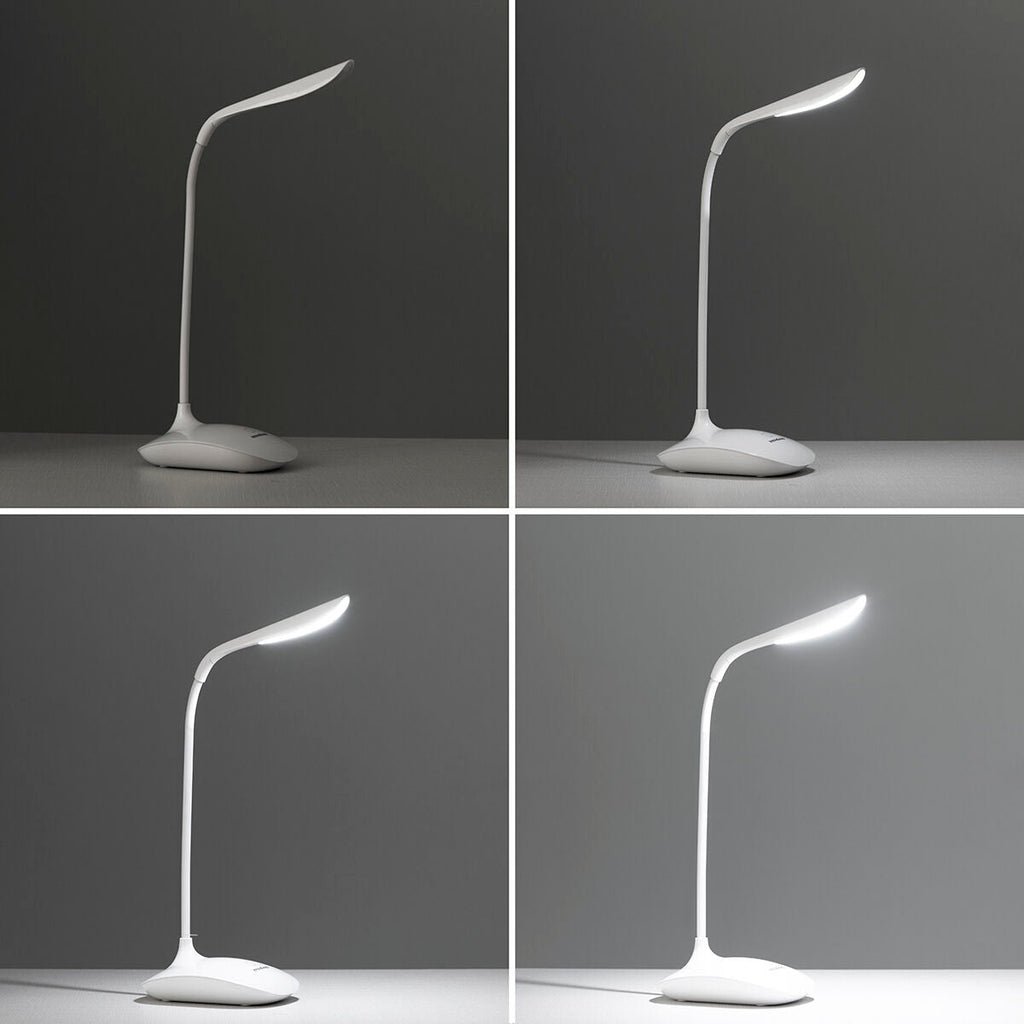 InnovaGoods Tischlampe – Wiederaufladbar Touch-LED Weiß
