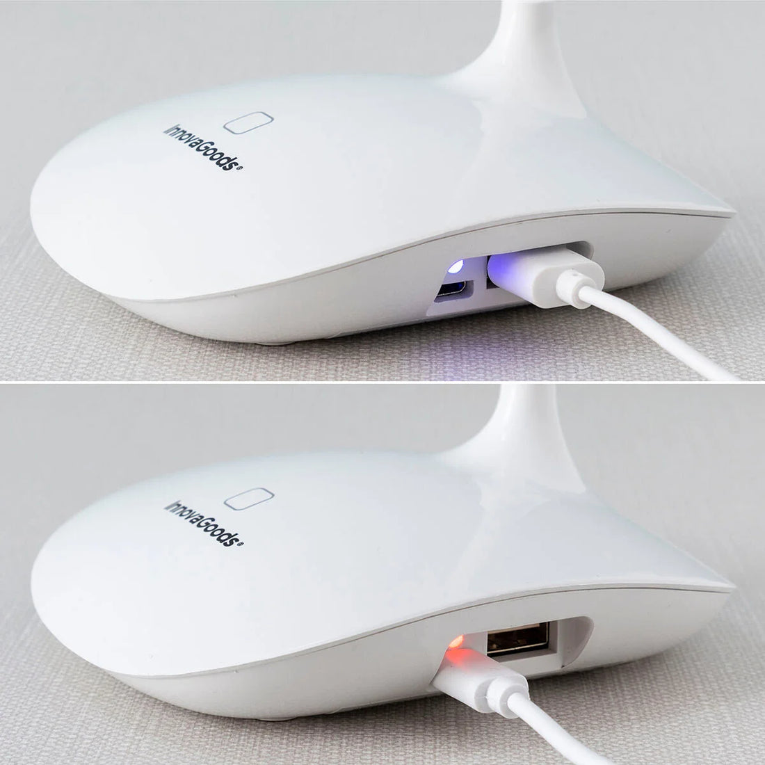 Wiederaufladbare Touch-LED-Tischlampe Lum2Go – Detailansicht 4