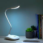 InnovaGoods Tischlampe – Wiederaufladbar Touch-LED Weiß