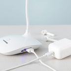 InnovaGoods Tischlampe – Wiederaufladbar Touch-LED Weiß