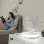 InnovaGoods Tischventilator mit Akku und LED - Home & Wohnen
