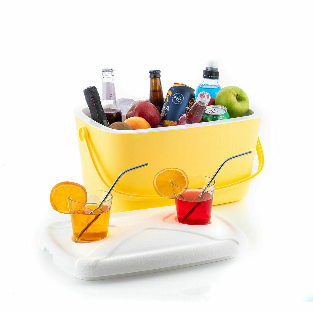 InnovaGoods Tragbare Kühlbox Lilty 15L Pastelltürkis