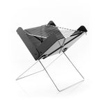 InnovaGoods Tragbarer Mini-Holzkohlegrill Foldecue