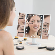 Vergrößerungsspiegel mit LED 4-in-1 Ledflect