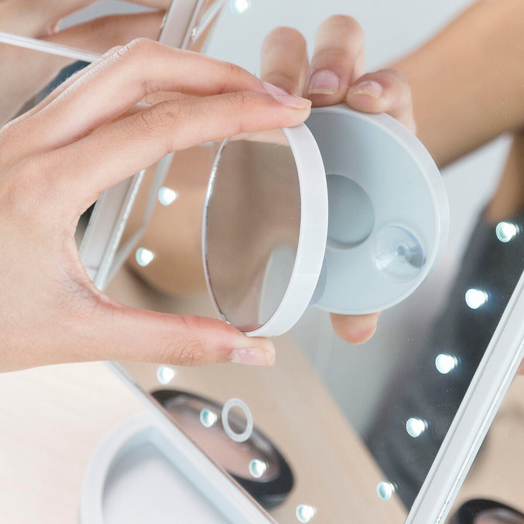 InnovaGoods Vergrößerungsspiegel Mit LED – Modern & Praktisch